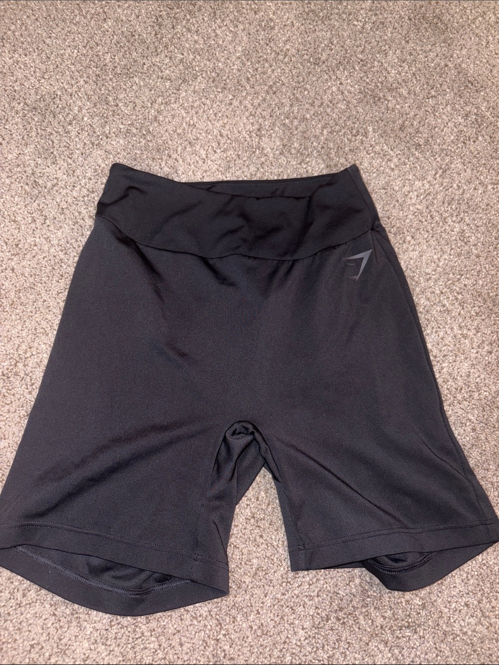 Gymshark Black Women’s High-Rise Bike Shorts
